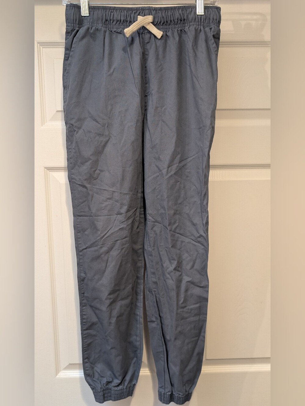 The Children's Place Boys Slate Gray Cotton Jogger Pants Size 14 NWT